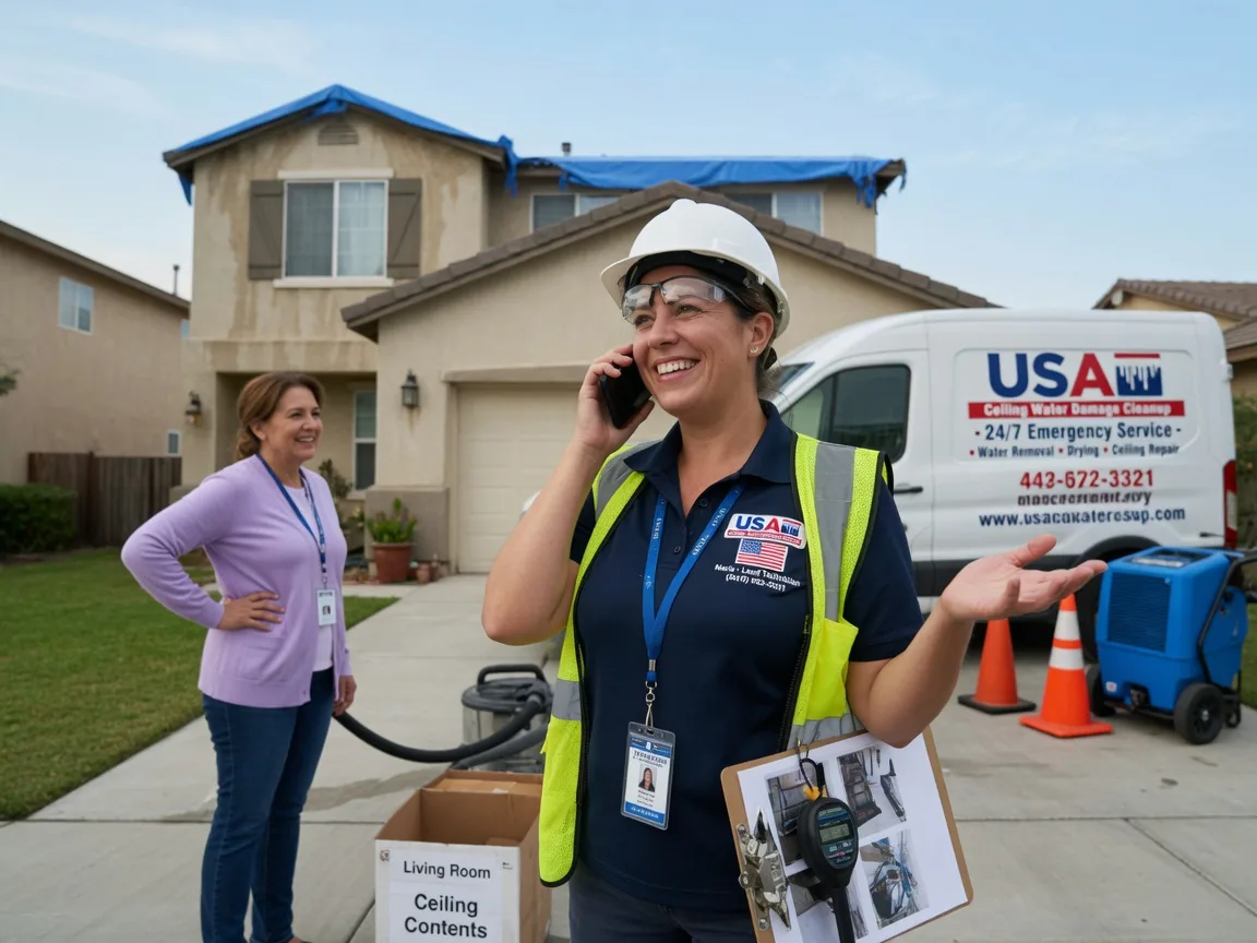 Ceiling Water Damage Restoration Houston, MO FAQs