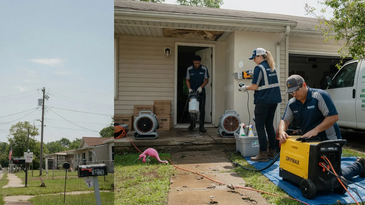 Storm Damage Water Removal in Houston, MO near me